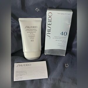 SHISEIDO Urban Environment UV Protection Cream
Broad Spectrum SPF 40 
NEW in box